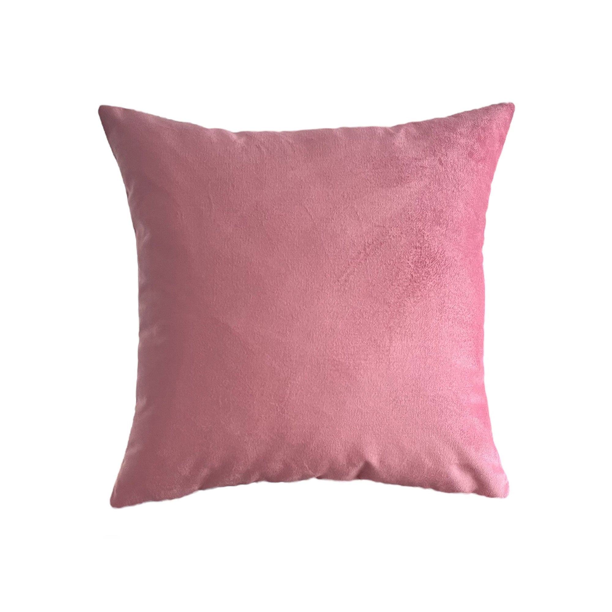 Luxurious Pink Velvet Cushion Cover – Eye Motif for Chic Home Decor